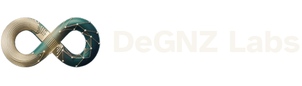 DeGNZ Labs white logo